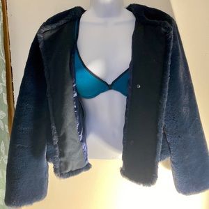 J. Crew Faux Fur Jacket